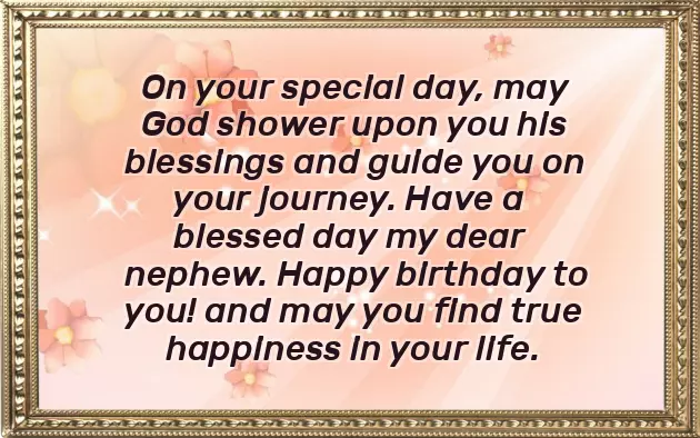 Happy 1St Birthday Wishes For Nephew