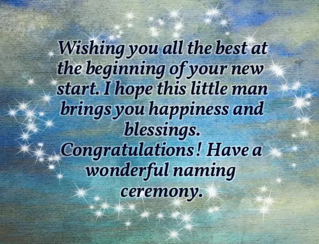 Congratulations Wishes For A Baby Boy