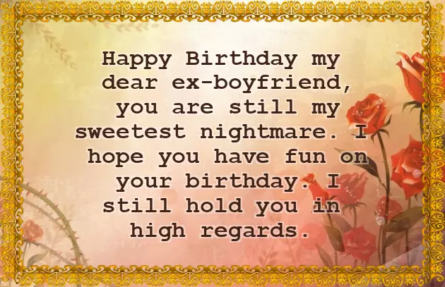 Birthday Text To An Ex Birthday Text To An Ex