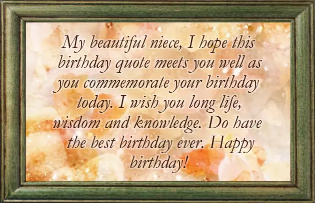 Happy Birthday Grand Niece