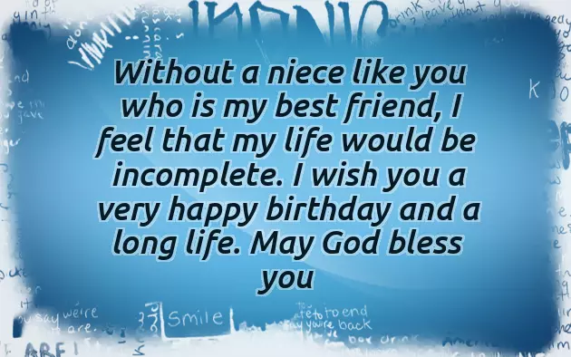 Wish You A Very Happy Birthday Niece