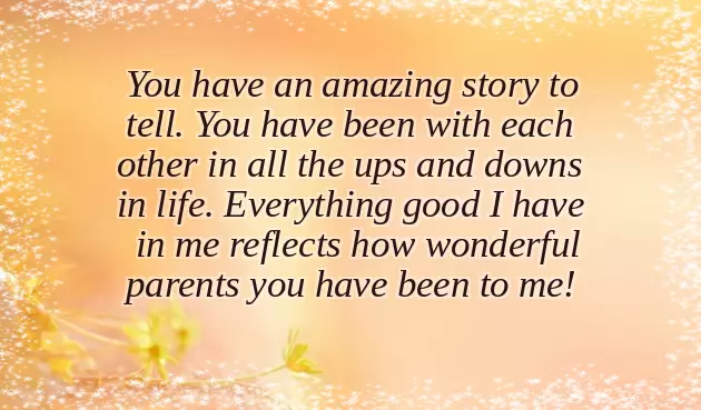 25Th Wedding Anniversary Wishes For Dad And Mom