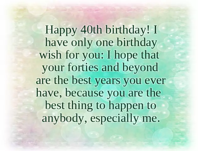 40Th Birthday Poems For Daughter