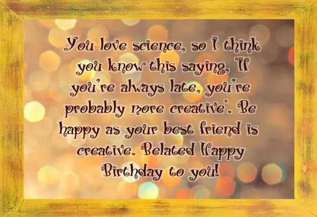 Birthday Belated Wishes