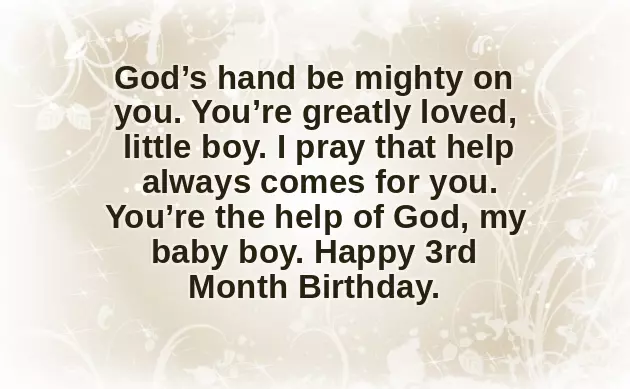 3Rd Month Birthday Wishes For Baby Boy 3Rd Month Birthday Wishes For Baby Boy
