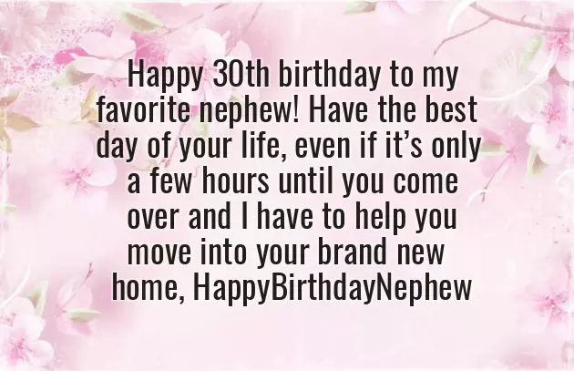 Birthday Greetings For Nephew Funny