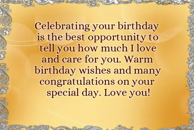 Birthday Wishes For Fiancee