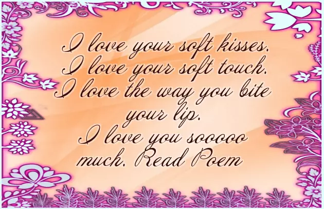 I Love You Poems For Her