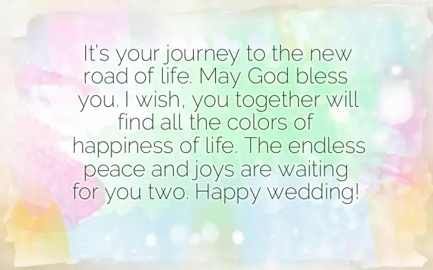 Congratulations Message To A Newly Married Couple