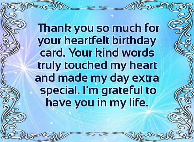 Letter Of Thanks For Birthday Wishes Letter Of Thanks For Birthday Wishes