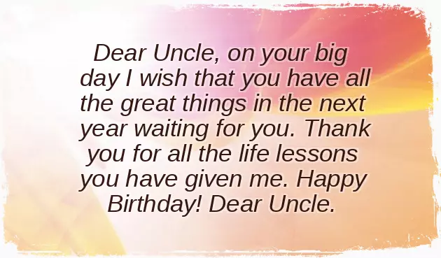 Uncle Birthday Wishes Quotes Uncle Birthday Wishes Quotes