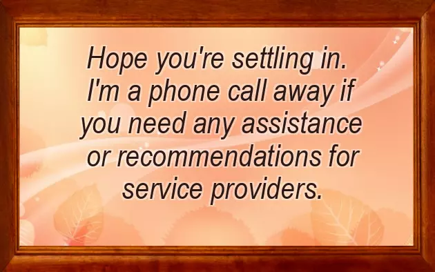 Wishes For New Home Purchase