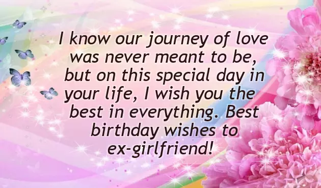 Birthday Wishes For My Ex Birthday Wishes For My Ex
