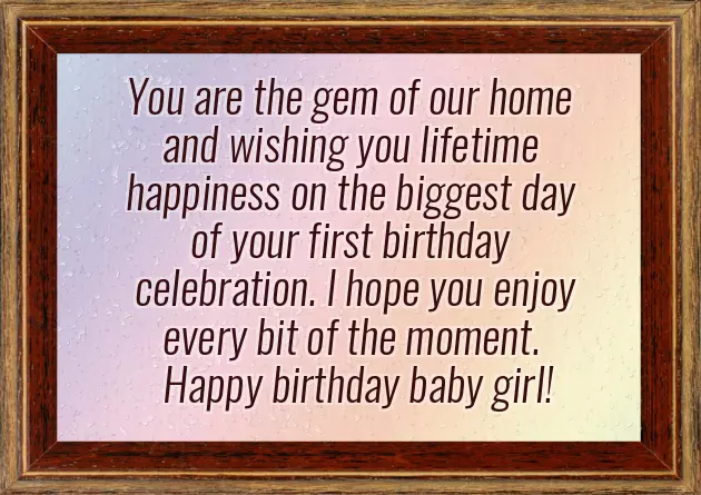 Happy Birthday Baby Daughter