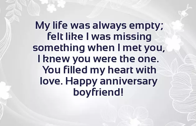 Anniversary Quotes To Boyfriend Anniversary Quotes To Boyfriend