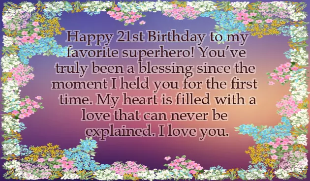 Grandson 21St Birthday Wishes