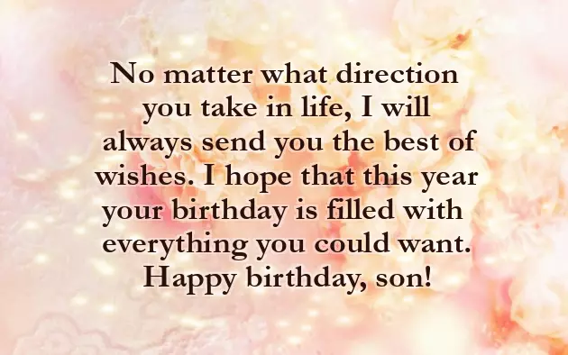 Happy Birthday Blessing To My Son