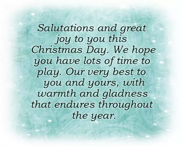 Merry Christmas And Season