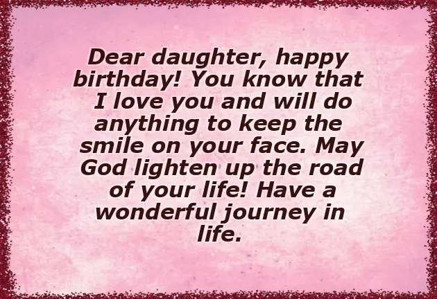 Birthday Wishes For 4 Year Old Daughter