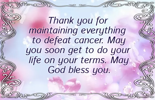 Cancer Patient Get Well Wishes