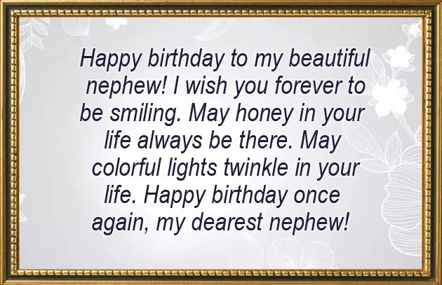 First Nephew Birthday Wishes First Nephew Birthday Wishes