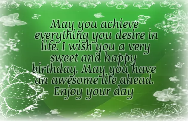 Birthday Lines For Little Sister