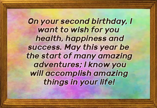 Happy 2Nd Birthday Boy Wishes Happy 2Nd Birthday Boy Wishes