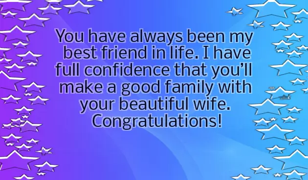 Congratulations To Newly Wedding Couple