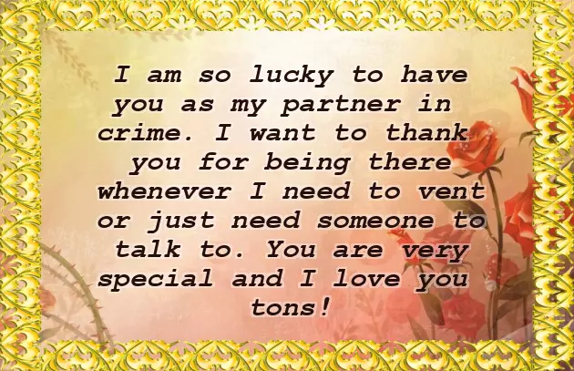 Happy Birthday Partner In Crime Happy Birthday Partner In Crime