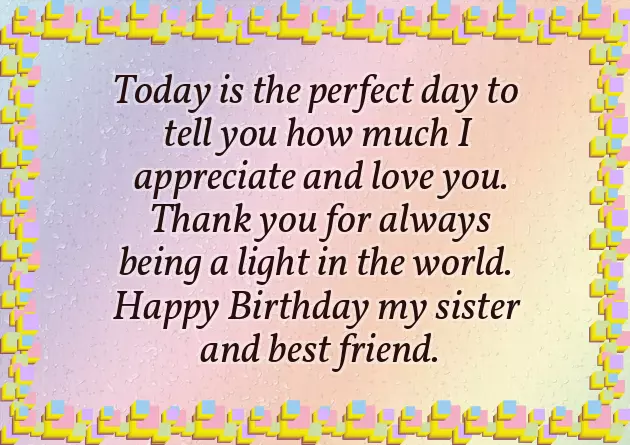 Happy Birthday Inspirational Quotes For Sister Happy Birthday Inspirational Quotes For Sister