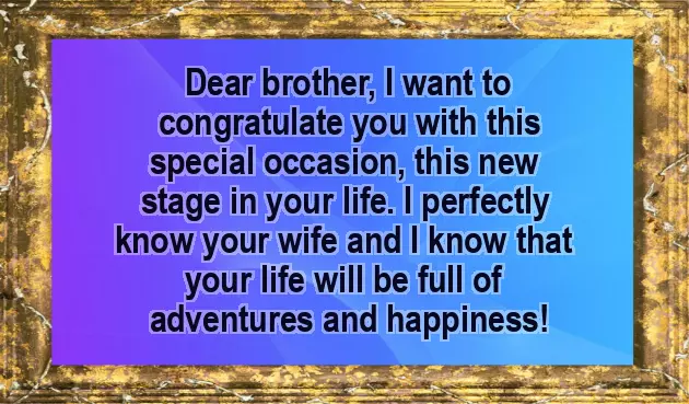 Wedding Wishes New Couple