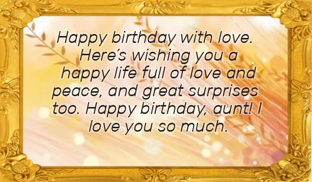 Birthday Wishes To Aunty In English Birthday Wishes To Aunty In English