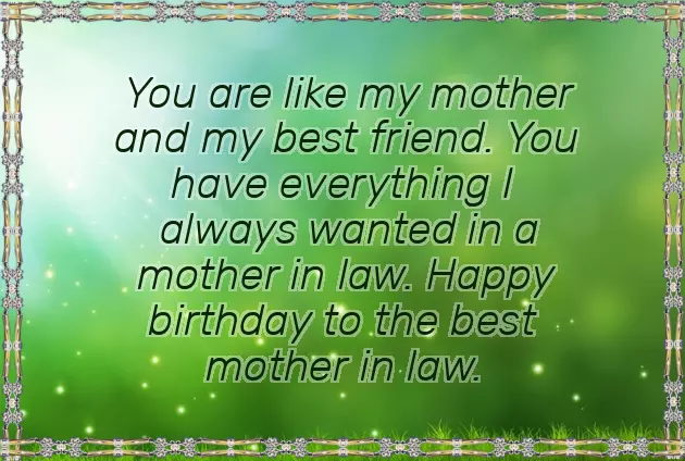 Birthday Letter To Mother In Law