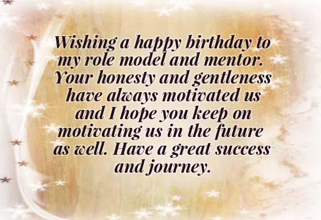 Nice Birthday Wishes For Boss