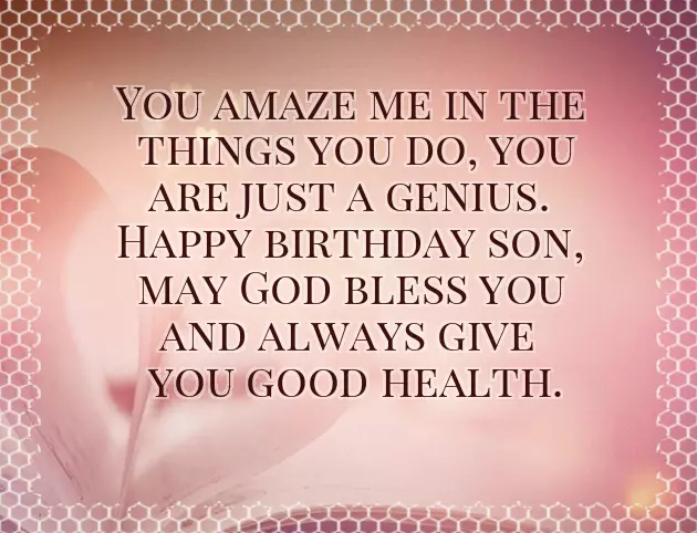 Christian Birthday Greetings For Son