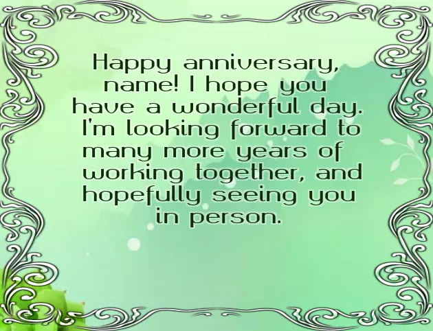 Congratulations Anniversary Wishes