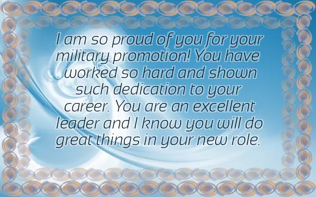 Wishes For New Promotion Wishes For New Promotion