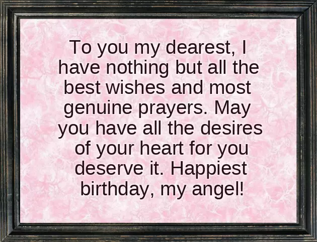 Happy Birthday Beautiful Angel