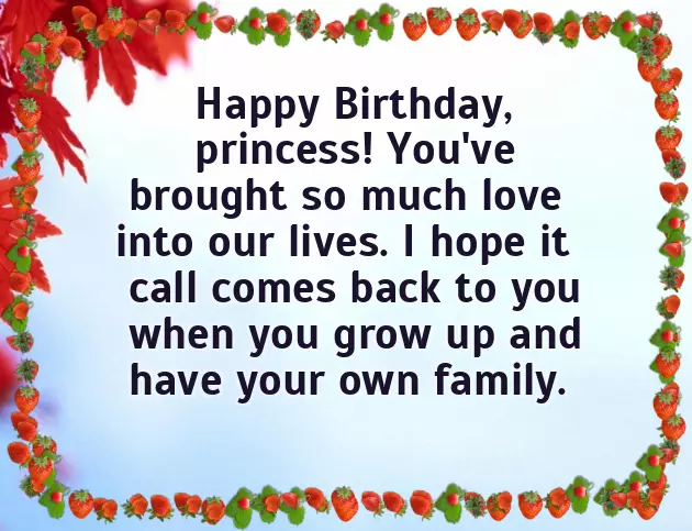 Happy Birthday Wishes For 3 Years Old Girl