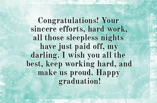 Congratulations My Baby