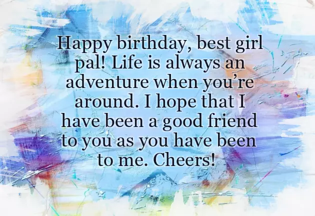 Happy Birthday Wishes To A Lady Friend