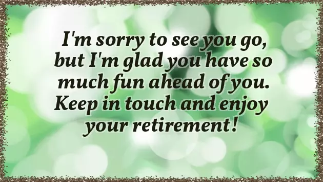 Retirement Wishes Funny