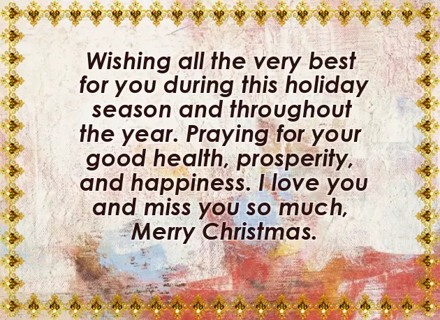 Merry Christmas Wishes Family