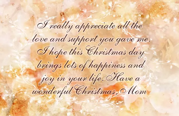 Christmas Greetings To Mother In Law