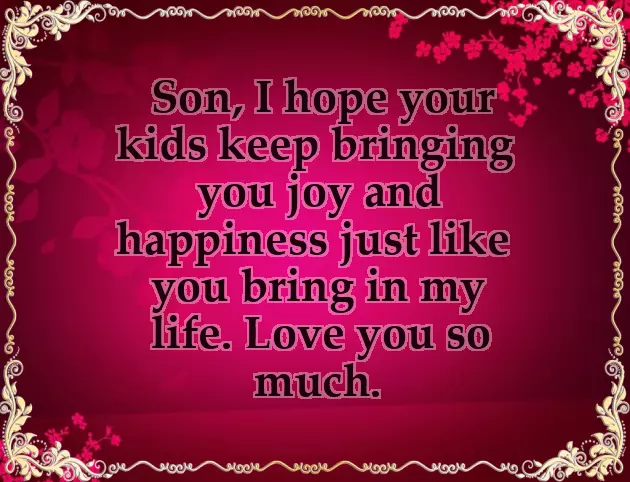 First Time Fathers Day Message