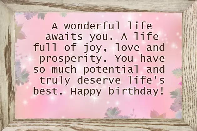 Birthday Wishes For Son 18Th