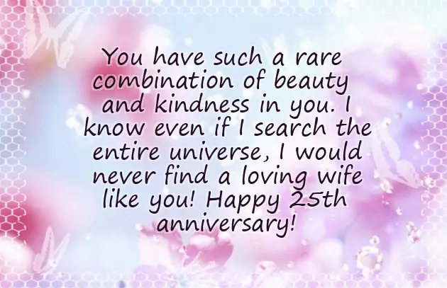 Silver Jubilee Anniversary Wishes