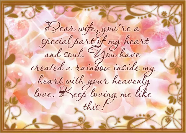 1St Anniversary Wishes To My Wife