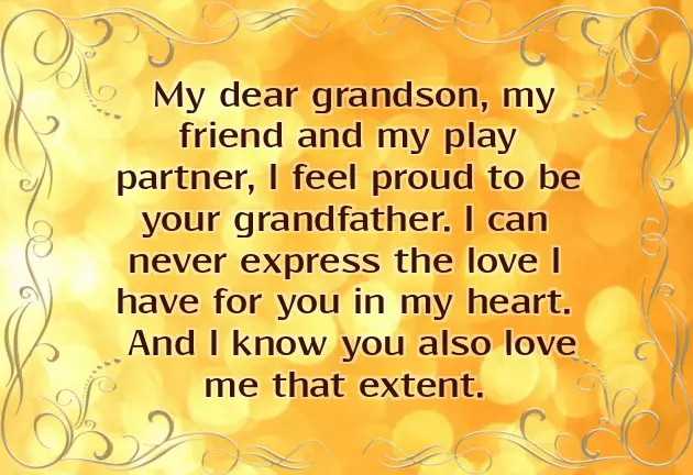 Happy Birthday To My First Grandson