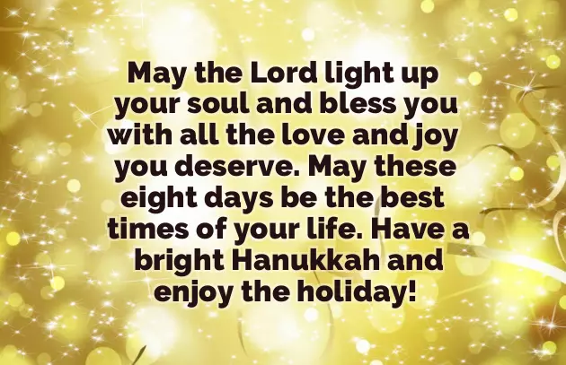 Happy Hanukkah To You And Your Family